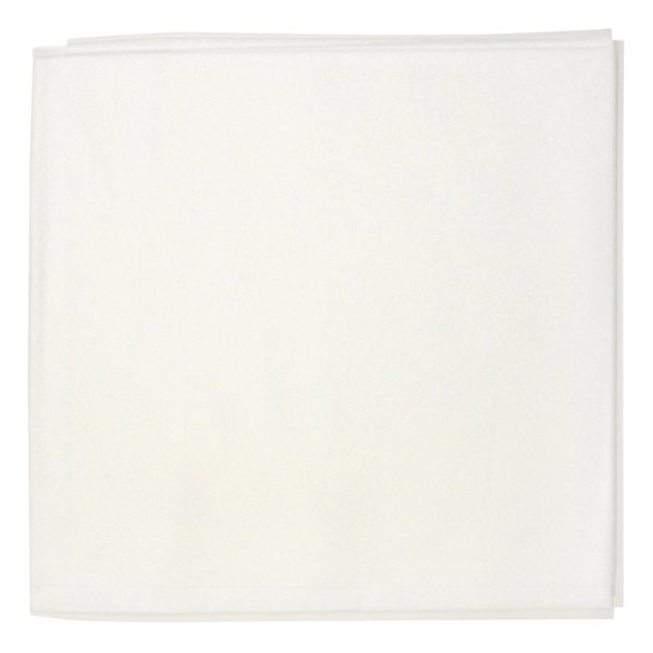 Hoffmaster 50" x 54" Linen-Like White Tablecloths 48 PK 210401
